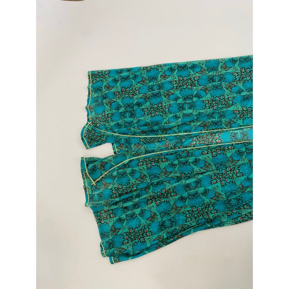 Maaji Teal Printed Midi Dress with Floral Bust - Picture 12 of 15